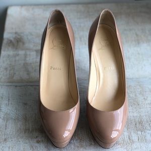 Authentic Christian Louboutin heels. Bianca 120